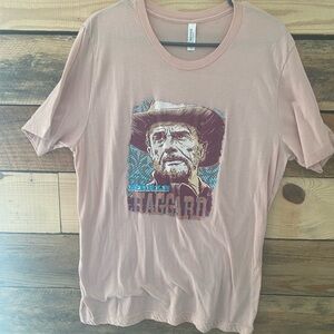 Bella Canvas Vintage Graphic Tee in Light Pink